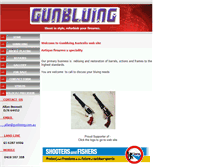 Tablet Screenshot of gunbluing.com.au